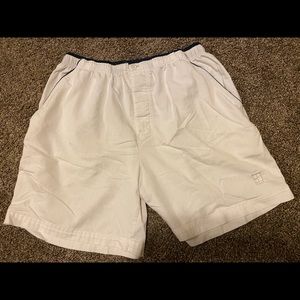 Vintage Nike Tennis Shorts White Size Large